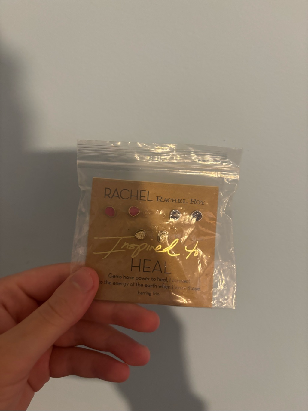 Rachel Roy Earring Trio  Brand New